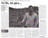 Article paru dans le journal l'Yonne Républicaine